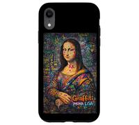 Graffiti Mona Lisa Pop Art - Colorful Street Art Masterpiece Coque pour iPhone XR