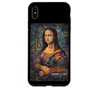 Graffiti Mona Lisa Pop Art - Colorful Street Art Masterpiece Coque pour iPhone XS Max