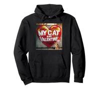 Graffiti My Cat is My Valentine Bengal Street Sweat à Capuche