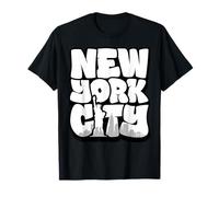 Graffiti New York City Downtown City Statue de la Liberté T-Shirt