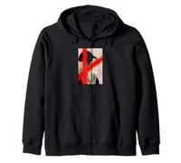 Graffiti Oriental Japonais Sweat à Capuche