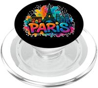Graffiti Paris Skyline Souvenir - Street Art PopSockets PopGrip pour MagSafe