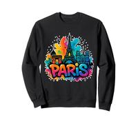 Graffiti Paris Skyline Souvenir - Street Art Sweatshirt