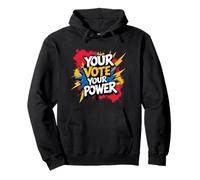 Graffiti politique - Civic - Your Vote Your Power Graphic Sweat à Capuche
