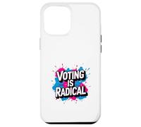 Graffiti politique - Vote, civique - Voter est radical graphique Coque pour iPhone 12 Pro Max