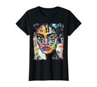 Graffiti Pop Art Style années 90 pour Femme T-Shirt Graphique avec Valeur