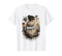Graffiti pour Amateur de vin Dramatique Style Street Art T-Shirt