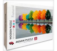 Graffiti Puzzle 4000 Pièces Adultes, Arbre Puzzle Bois 141x87cm, Adultes Jeu éducatif Défi énigme avec Une Boîte d'emballage Exquise, Jeu Relaxant Détente Collection, pour Decoration Chambre, K-4944