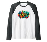 Graffiti Sofia Skyline Souvenir - Street Art Manche Raglan