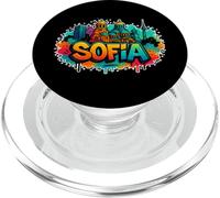 Graffiti Sofia Skyline Souvenir - Street Art PopSockets PopGrip pour MagSafe
