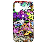 Graffiti Street Art, coloré urbain hip hop Coque pour iPhone 16