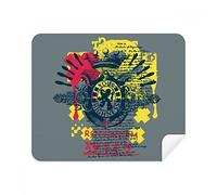 Graffiti Street Lion Crown Your Highness Lot de 2 Chiffons de Nettoyage pour écran de téléphone en Daim