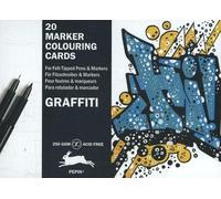 Graffiti Style: Marker Colouring Cards Book