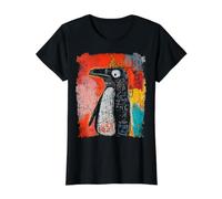 Graffiti Style Pingouin Style Pop Art années 90 T-Shirt Graphique avec Valeur