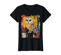 Graffiti Style Pop Art Chouette effraie années 90 T-Shirt Graphique avec Valeur