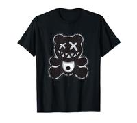 Graffiti Teddy Bear Street Art - Dark Urban Spray Paint Bear T-Shirt