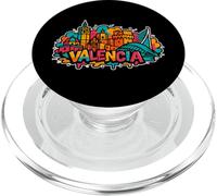 Graffiti Valencia Skyline Souvenir - Street Art PopSockets PopGrip pour MagSafe