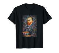 Graffiti Van Gogh Portrait - Colorful Pop Art Street Style T-Shirt