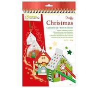 Graffy Christmas, Calendrier de l'avent à colorier - Vert