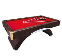 GRAFICA MA.RO S.R.L. Billard AMERICAIN Neuf 7 ft Modele Napoleone 188 x 94 cm Rouge Table de Pool Snooker biljart Salon Nouveu Table de Billard