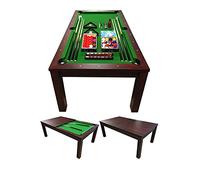 GRAFICA MA.RO SRL Billard AMERICAIN 7FT Modele Green Star Mesure 188 x 96 cm Snooker Table de Billard Plan Couverture