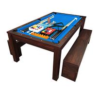 grafica ma.ro srl Billard AMERICAIN 7FT Snooker Rich Bleu + Plan Couverture ET BANCS A CONTENEURS