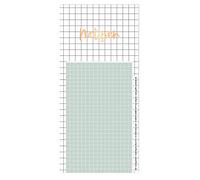 Grafik-Werkstatt Bloc magnétique avec finition dorée pour atelier - 50 feuilles - Notes