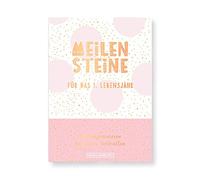 GRAFIK WERKSTATT Boîte de jonction | Cartes de jonction pour le 1 Année de vie)| Cadeau | Rose pour fille