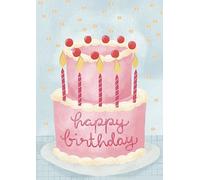 Grafik-Werkstatt Carte de vœux d'anniversaire, musicale, avec son, chanson de reprise, Happy Birthday