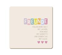 Grafik Werkstatt Dessous de Verre Amusant en liège | Amis