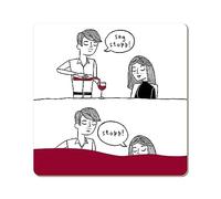 Grafik Werkstatt Dessous de Verre Amusant en liège Multicolore