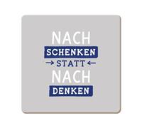 Grafik Werkstatt Dessous de Verre Amusant en liège | Offrez au Lieu de réfléchir