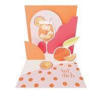 Grafik-Werkstatt Mini carte pop-up Pretty | tridimensionnelle | Anniversaire | Sur toi