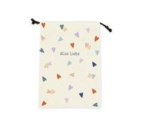 Grafik-Werkstatt Pochette cadeau 100% coton - Sac cadeau - Emballage - Alles Liebe