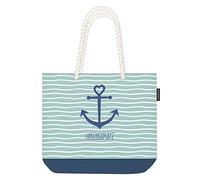 Grafik Werkstatt Sac de Plage | 100% Coton | Pensées Pieds Nus Sur la Plage Sac de plage Mixte (lot de 1)