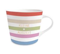 Grafik-Werkstatt Tasse à café 100% or véritable | Tasse en porcelaine | 420 ml | Petite pause