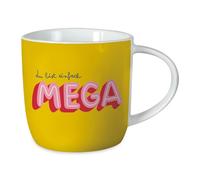 Grafik-Werkstatt Tasse à café avec inscription en allemand « Du bist einfach mega » - 300 ml
