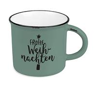 Grafik-Werkstatt Tasse à café vintage | Tasse en céramique à offrir | 400 ml | Noël | Joyeux Noël