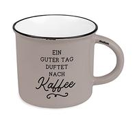Grafik-Werkstatt Tasse à café vintage| Tasse en céramique à offrir | 400 ml | Une bonne journée parfumée au café