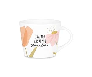 Grafik-Werkstatt Tasse à expresso avec 100% or véritable | Tasse en porcelaine | 50 ml | Profitez