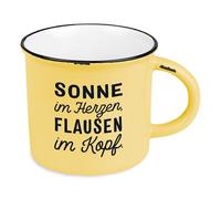 Grafik-Werkstatt Tasse vintage en céramique à offrir - Soleil dans le cœur