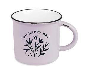 Grafik-Werkstatt Vintage | Tasse en céramique à offrir | Oh happy day