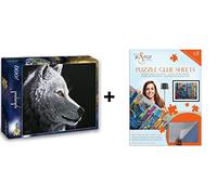 Grafika Puzzle 1000 pièces - Schim Schimmel - Wolf Light + Colle
