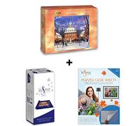 Grafika Puzzle 2000 pièces - Chuck Pinson - The Govenor's Party + Colle + Tapis