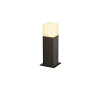 SLV Borne extérieure Grafit 30/Éclairage d'extérieur pour Les allées, Murs, entrées, Lampe de Jardin extérieur LED/E27 IP44 11W Anthracite 231215