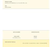 Grafitos Marjal Charbons 6,6 x 12 x 21 mm Réf. 9491 Lot de 2 pièces pour machines portatives