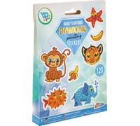 GRAFIX Autocollants de peinture en diamant Animaux 12pcs