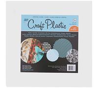 Grafix Clair Craft Plastique .007 Épaisseur 15,2 cm par 15,2 cm, Clear .007, 12" x 12"