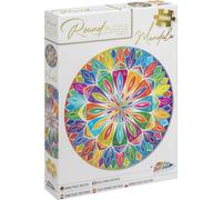 Grafix Grafix Mandala puzzle rond 1000 pièces pour adultes | puzzle | diamètre 68 CM | puzzles Mandala | puzzle familial | convient aux enfants à partir de 14 ans