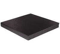 Grafix Lot de 25 Feuilles cartonnées Blanches, 30,5 x 30,5 cm, Noir, 12" x 12"